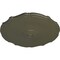Ekena Millwork Pompeii Ceiling Medallion (Fits Canopies up to 2"), Hand-Painted Witch Hazel, 18 7/8"OD x 1 1/2"P CM18POWHF - alternate 3